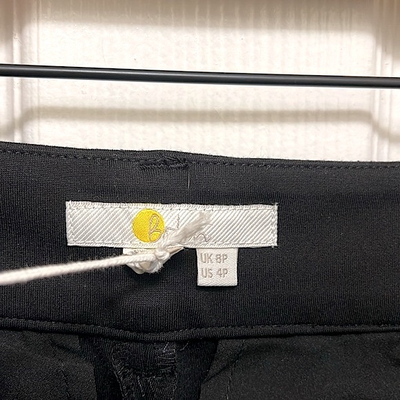 NWT Boden Hampshire Flared Pants in Black - Picture 7 of 12